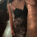 Forever 21 Cheetah Leopard Print Maxi Slip Dress Photo 0