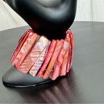 Mother Of Pearl Abalone Luster Seashell Elastic Stretch Cuff Bracelet Coral Pink Pink Photo 2