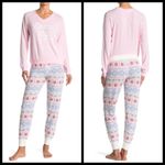 P.J. Salvage 💕💕 Doggy Snowflake Jogger Lounge Pants Photo 3