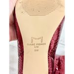 Marc Fisher LTD Romy Slouchy Mid Calf Pointed Toe Boots Dark Red Women's Size 8M Photo 4