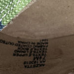 Anne Klein  iflex Shoes Womens 7.5 M Akzetta Colorful‎ Fabric Silver Toe Cap Zip Photo 7