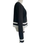 Long Tall Sally Size 10 Jacket Blazer Black White Button Down Career Classy Photo 2