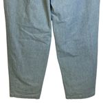 Silvercord Vintage High Waist Pleated Front Tapered Leg Jeans 100% Cotton 80s 14 Blue Photo 7