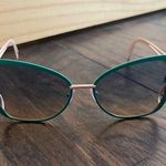 Emilio Pucci Turquoise SunGlasses Modern Accessories Photo 0