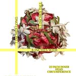 VINTAGE CIRCA 1960'S HANDCRAFTED PINK W/SILK FLOWERS CLOCHE HAT Photo 9