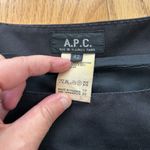 A.P.C. Rue De Fleurus Paris Womens Vintage Cotton Dress Black LBD Size 42 France Photo 2