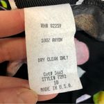 Vintage 90s Fruit Mini Dress Subtle Cocktail Print Bodycon Neon Colors Bright 10 Black Photo 9