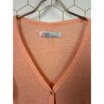 Free People  Beach Peach Bonita Ribbed Cardigan Dress Cover-up - Size - Medium Photo 3