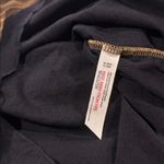 Free People NWOT Intimately  Double Take Long Sleeve Top Olive Green Black Photo 5