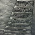 Guess  Vintage Black Pleather Mini Dress Size 2 Sleeveless Faux Leather Party Photo 7