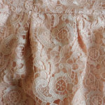 Bloomingdales crochet lace aqua dress Photo 3