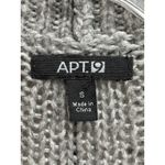 Apt. 9  Open Cardigan Long Sleeve‎ Open Knit Size Sm Gray Shawl Neckline Soft Photo 1