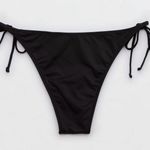 Aerie Black Crochet Bikini Top and Bottom Photo 3