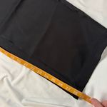 Gap NWOT Maternity Full Belly Panel Black Satin Trousers Size XL Formal Holiday Photo 4