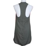 Alexander Wang  Color Block 100% Silk Drape Front Racerback Mini‎ Dress Size 2 Photo 4