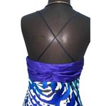 Cache Silk Event Dress New Lined Built In Bra Animal Wave Print New $238 NWT Photo 4