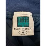 Turfer Women's Blue Plaid Check Long Sleeve Windbreaker Bomber Coat Jacket Sz M Size M Photo 2