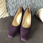 Karen Scott  Purple Suede Heels S8 Photo 1