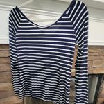 long sleeve blue and whit shirt Size XS Photo 1