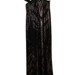 Jump Apparal Black Glitter Cutout Prom Dress Photo 0