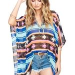 Show Me Your Mumu SMYMM  AZTEC PETRA BOHO TUNIC TOP COVERUP S Photo 0