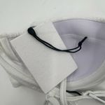 ONIA Flora Bikini Top SZ Small Crinkle Texture White Black Pushup Swim Beach NWT Photo 7