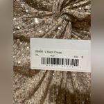 Mac Duggal NWT  Style 26496 Knotted Waist Plunging Neckline, Sequins Dress Size 8 Photo 8