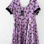 Modcloth ★ NWT  × Collectif Oh So Fearful and Bright Swing Dress - Lilac ★ Photo 9