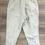 Nike Women's Light Gray Cropped Joggers Size Medium Photo 0