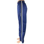 Nike Women's Blue High Waisted Pull On Wide Leg Athletic Sweat Pants Size M Photo 2