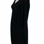 Soma V Neck Long Sleeve  Soft Black Casual Dress Sz XS Photo 3