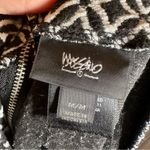 Mossimo Black/White Print Knit Zipper Back Pencil Skirt M Size M Photo 1