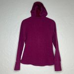 prAna Women's Drea Pink Zip Hoodie Jacket Fleece Stretch Moisture Wicking Small Photo 1