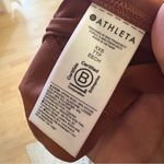 Athleta  NWOT Pacifica Midi Ribbed Sleeveless Dress Athletic Rust Orange Size XXS Photo 4