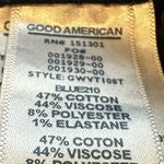 Good American Good Waist High Rise Velvet Tuxedo Stripe Jeans Women's 8/29 Photo 9