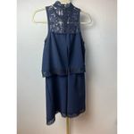 Nicholas Navy Double Layer Romper Sz. 4 Blue Photo 5
