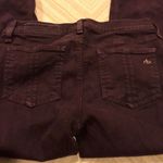 Rag and Bone Skinny Maroon/Brown Jeans Photo 4