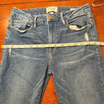 frame denim Frame‎ Denim Le Crop Mini Boot Distressed Jeans Medium Wash Size 28 Photo 8