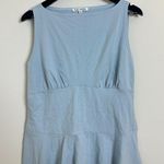 Reformation  Mayve Knit Dress in Blue Size X-Large Photo 4
