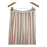 Sadie & Sage Striped Wide Leg Palazzo Pants Bohemian Lined Women Size Small Pink Photo 1