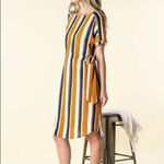 Orange Creek  arlo stripe dress M Photo 1