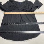 American Eagle  OUTFITTERS‎ Women’s Black Top Size Small Petite Photo 7