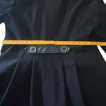 New Look Black Coat Jacket Outerwear with Silver Accents Career Chic Photo 13