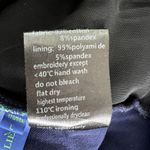 Liebo Sweatshirt Womens Medium Blue Gold‎ Embroidery Japanese Asian Inspired Photo 8