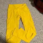 Alphalete  Revival R6 Yellow High-Waisted‎ Legging- Size Medium Photo 12