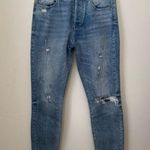 Pistola Distressed Nico High Rise Mom Fit Jeans Size 25 Photo 0