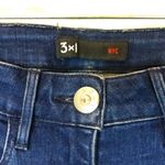 3x1 NYC Womens Size 26 Blue Skinny Raw Hem Skinny Ankle Jeans Stretch W3RSC0519 Photo 4