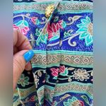 Vintage Lady Carol Midi Dress Floral Geometric Print 80s Boho Style Size 10 Photo 11