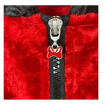 Disney Minnie Mouse Halloween Costume Hoodie Ears Bow Women Small/Medium NWOT Photo 4