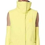 Rains Loop W Vest Puff Jacket Yellow Straw Water Resistant XS Photo 0